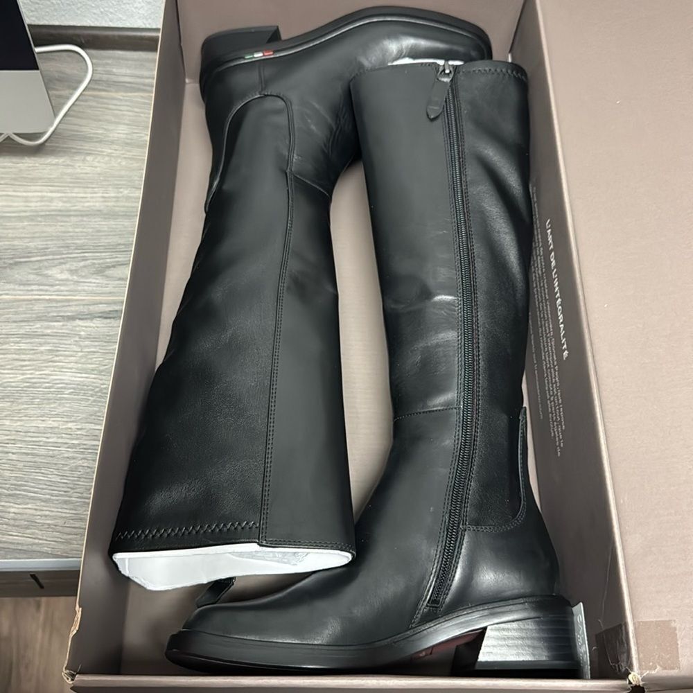 Franco Sarto Giselle Knee High Boot (WIDE CALF) - Picture 2 of 9
